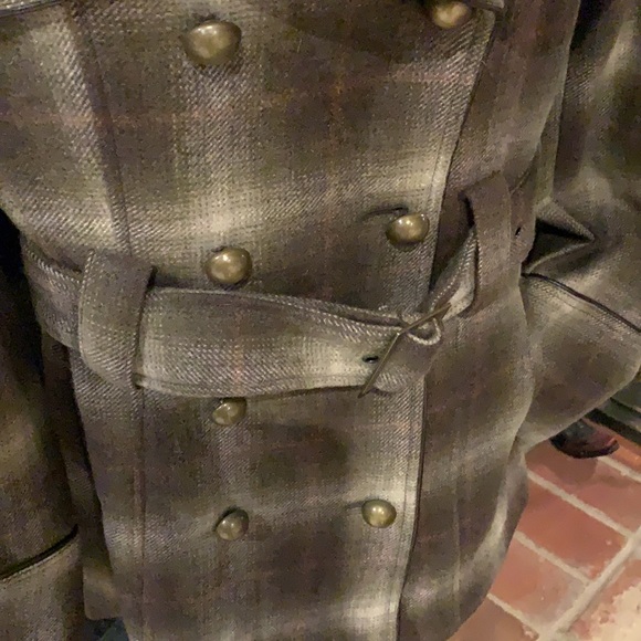 STETSON   Western flare lined  belted Med jacket. - Picture 6 of 10